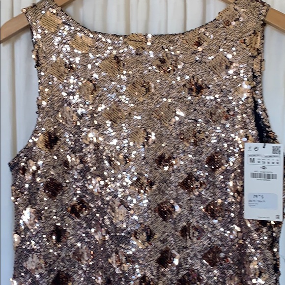 NEW! Zara sequin dress! - Picture 2 of 6
